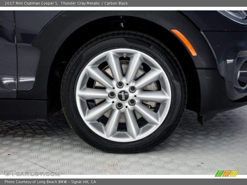 Thunder Gray Metallic / Carbon Black 2017 Mini Clubman Cooper S