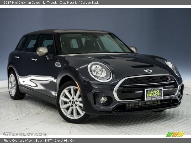 Thunder Gray Metallic / Carbon Black 2017 Mini Clubman Cooper S