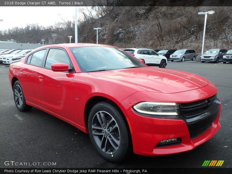Front 3/4 View of 2018 Charger GT AWD