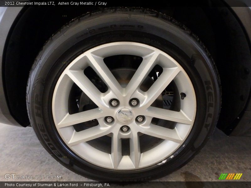 Ashen Gray Metallic / Gray 2012 Chevrolet Impala LTZ