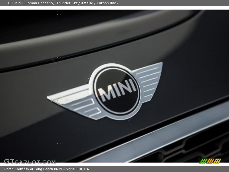 Thunder Gray Metallic / Carbon Black 2017 Mini Clubman Cooper S