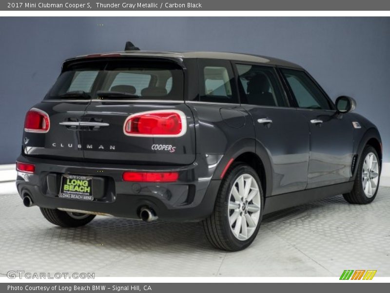 Thunder Gray Metallic / Carbon Black 2017 Mini Clubman Cooper S