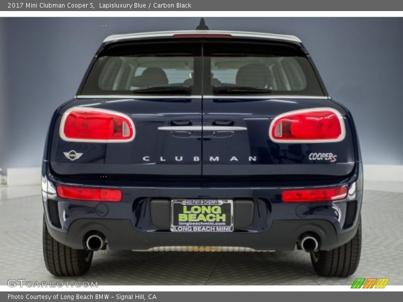 Lapisluxury Blue / Carbon Black 2017 Mini Clubman Cooper S