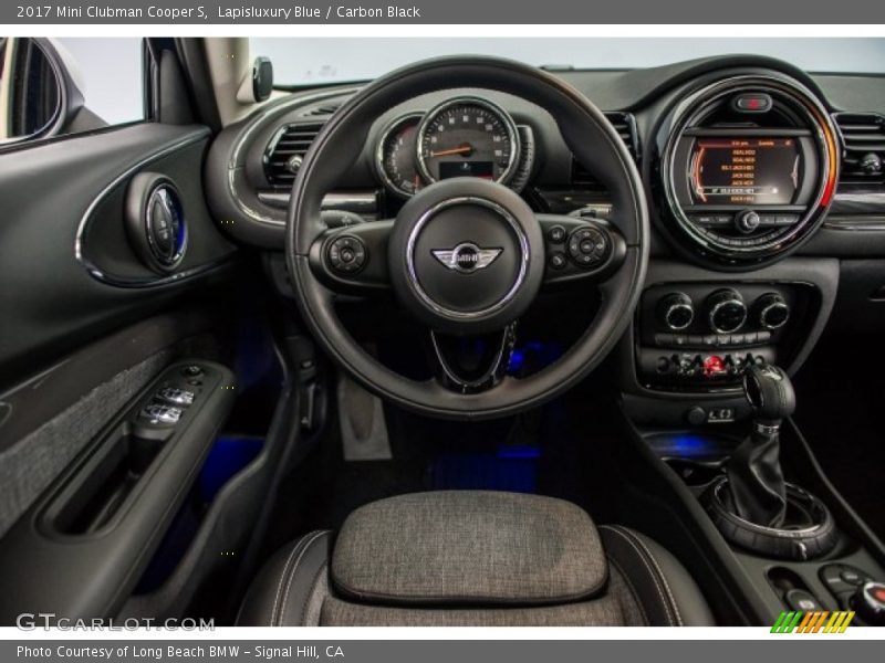 Lapisluxury Blue / Carbon Black 2017 Mini Clubman Cooper S