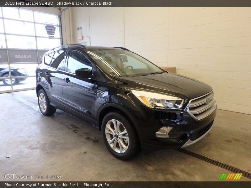 Shadow Black / Charcoal Black 2018 Ford Escape SE 4WD