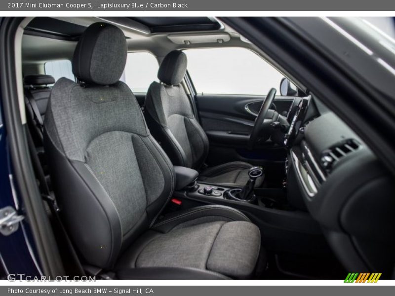 Lapisluxury Blue / Carbon Black 2017 Mini Clubman Cooper S