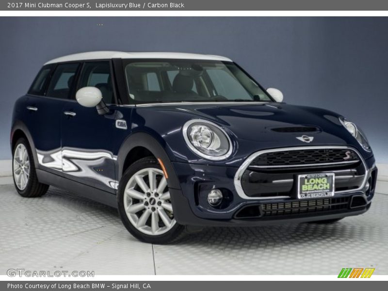 Lapisluxury Blue / Carbon Black 2017 Mini Clubman Cooper S