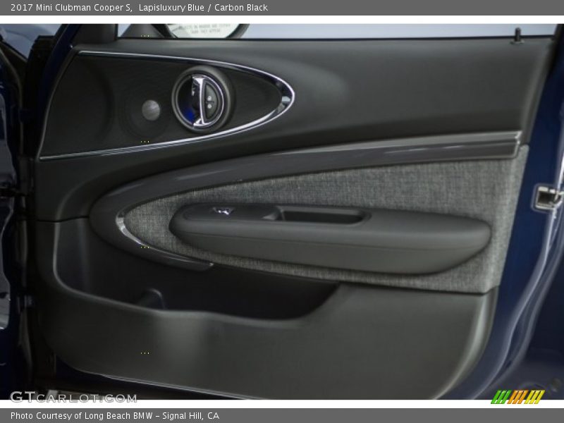 Lapisluxury Blue / Carbon Black 2017 Mini Clubman Cooper S