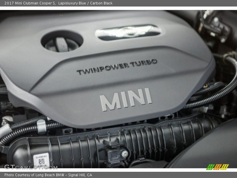 Lapisluxury Blue / Carbon Black 2017 Mini Clubman Cooper S