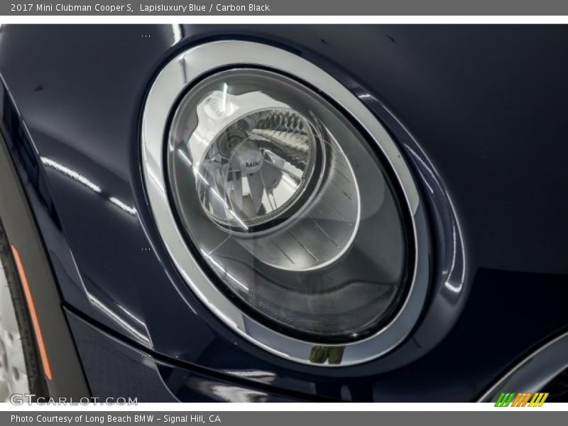 Lapisluxury Blue / Carbon Black 2017 Mini Clubman Cooper S