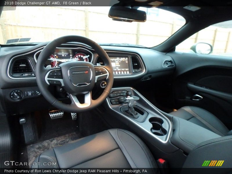  2018 Challenger GT AWD Black Interior