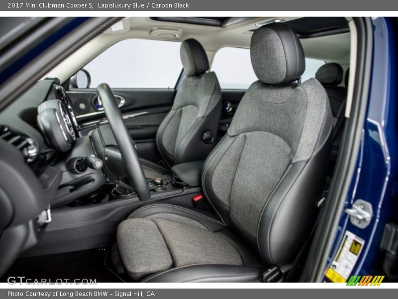 Lapisluxury Blue / Carbon Black 2017 Mini Clubman Cooper S