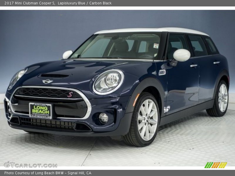 Lapisluxury Blue / Carbon Black 2017 Mini Clubman Cooper S