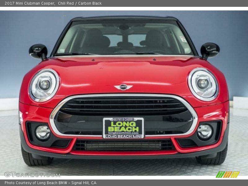 Chili Red / Carbon Black 2017 Mini Clubman Cooper