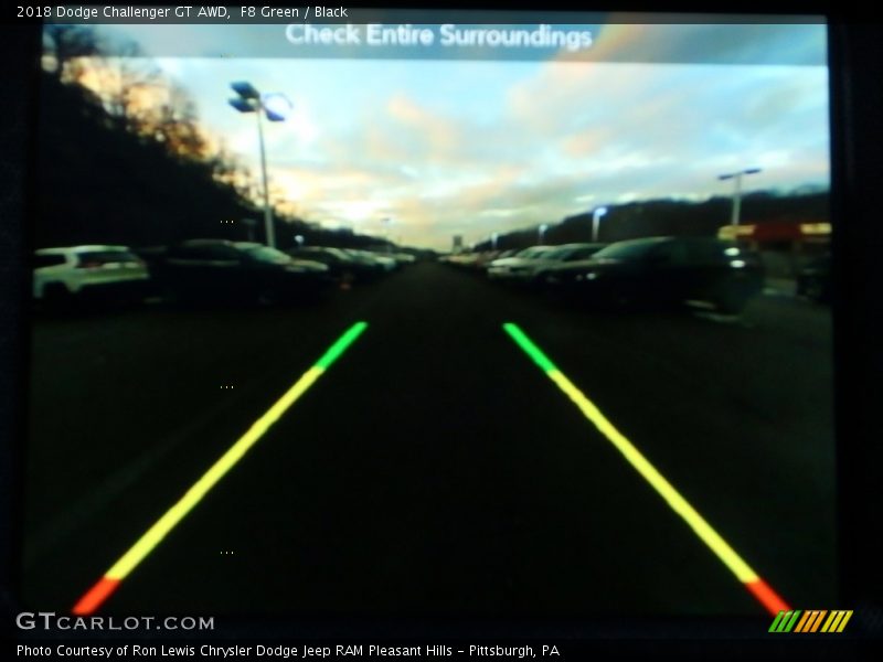F8 Green / Black 2018 Dodge Challenger GT AWD