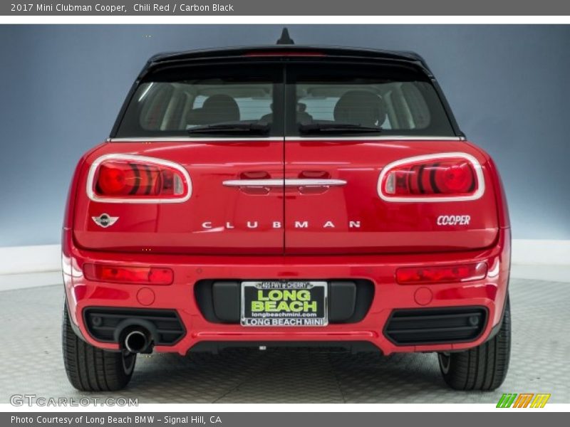 Chili Red / Carbon Black 2017 Mini Clubman Cooper