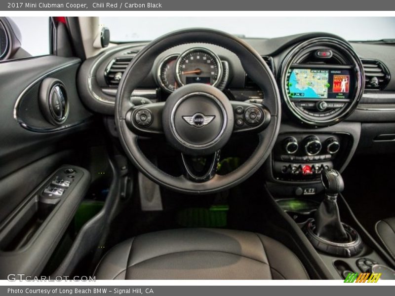 Chili Red / Carbon Black 2017 Mini Clubman Cooper