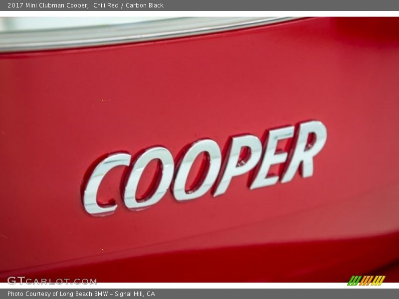 Chili Red / Carbon Black 2017 Mini Clubman Cooper