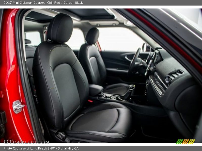 Chili Red / Carbon Black 2017 Mini Clubman Cooper