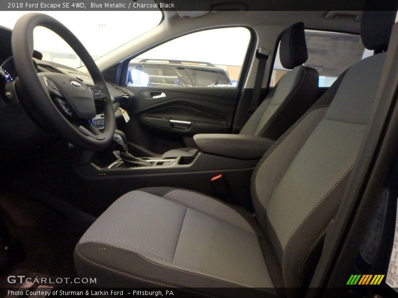 Blue Metallic / Charcoal Black 2018 Ford Escape SE 4WD