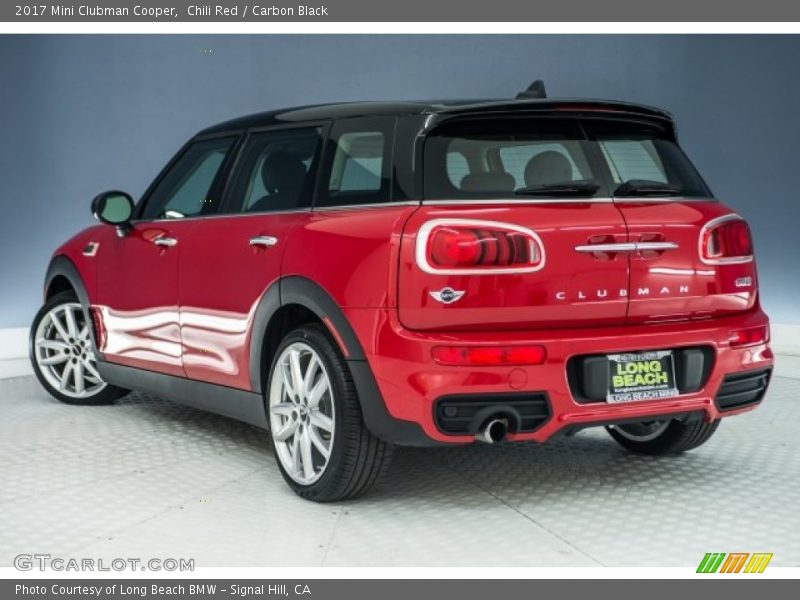 Chili Red / Carbon Black 2017 Mini Clubman Cooper