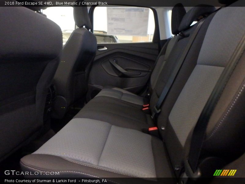 Blue Metallic / Charcoal Black 2018 Ford Escape SE 4WD