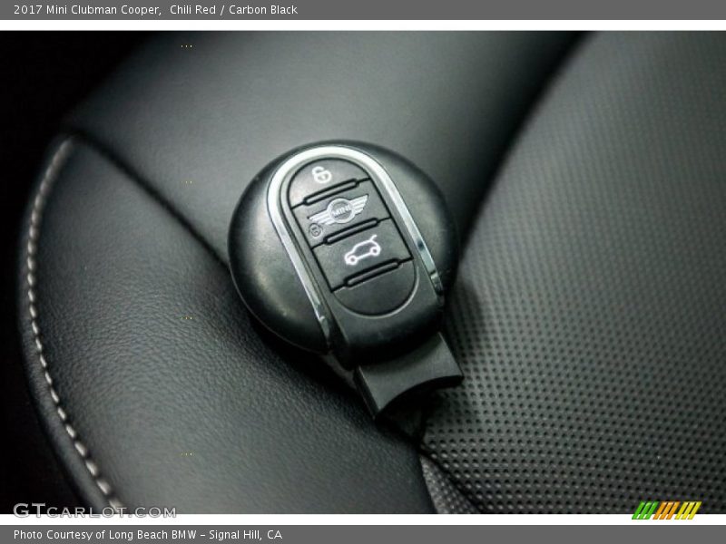 Chili Red / Carbon Black 2017 Mini Clubman Cooper