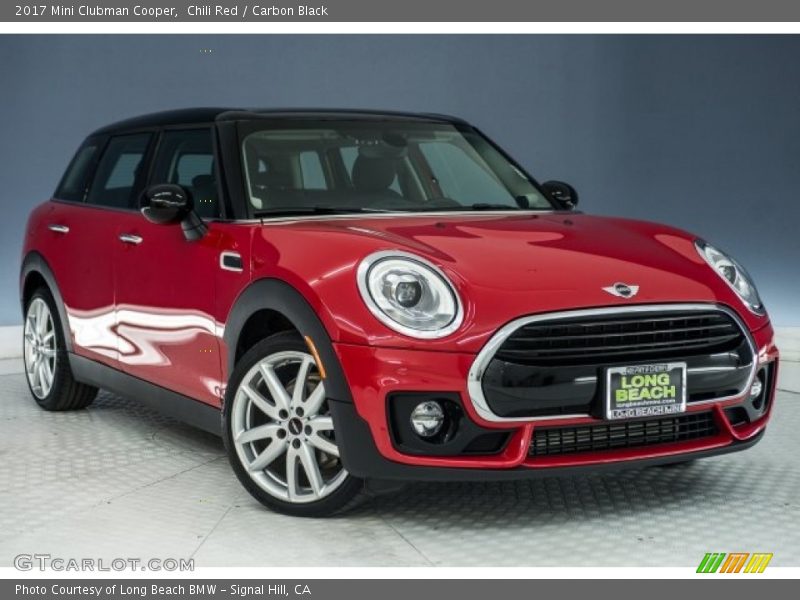 Chili Red / Carbon Black 2017 Mini Clubman Cooper