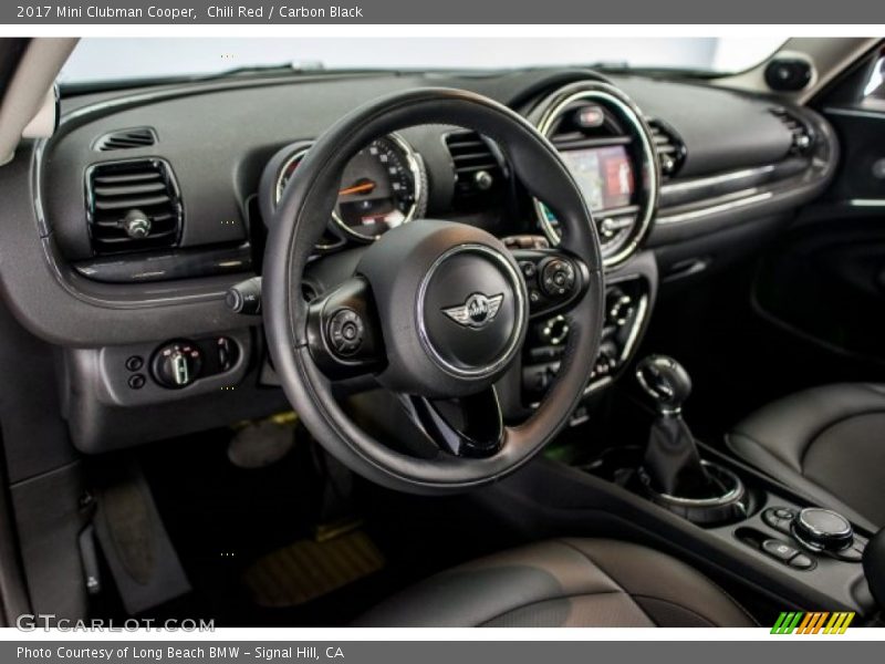 Chili Red / Carbon Black 2017 Mini Clubman Cooper