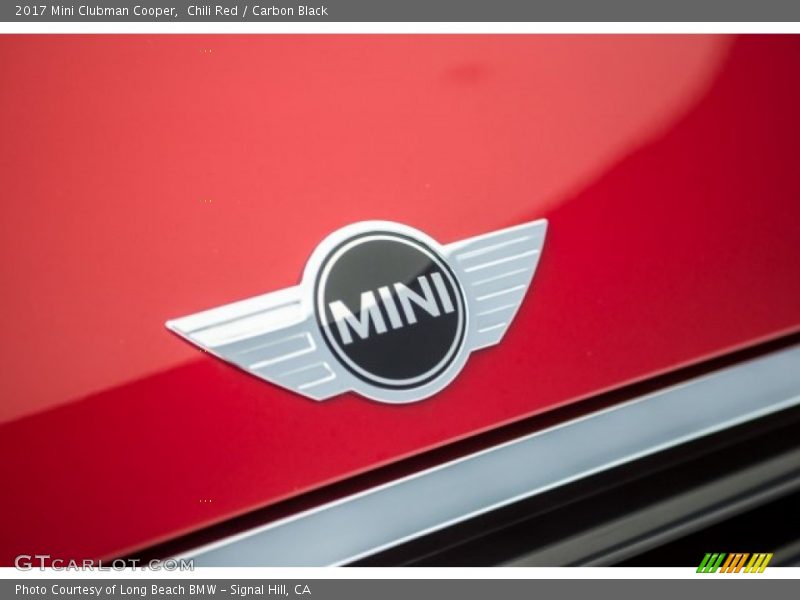Chili Red / Carbon Black 2017 Mini Clubman Cooper