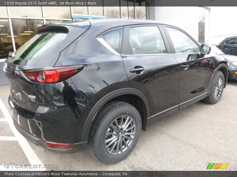 Jet Black Mica / Black 2018 Mazda CX-5 Sport AWD