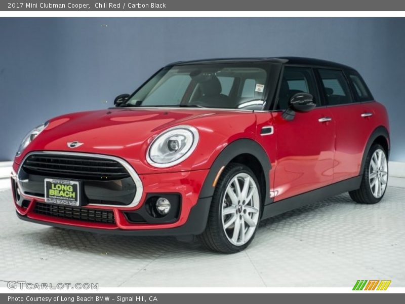 Chili Red / Carbon Black 2017 Mini Clubman Cooper