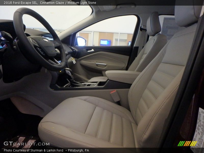 Cinnamon Glaze / Medium Light Stone 2018 Ford Escape SEL