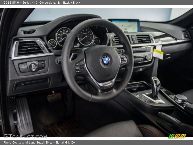 Jet Black / Black 2018 BMW 4 Series 440i Convertible