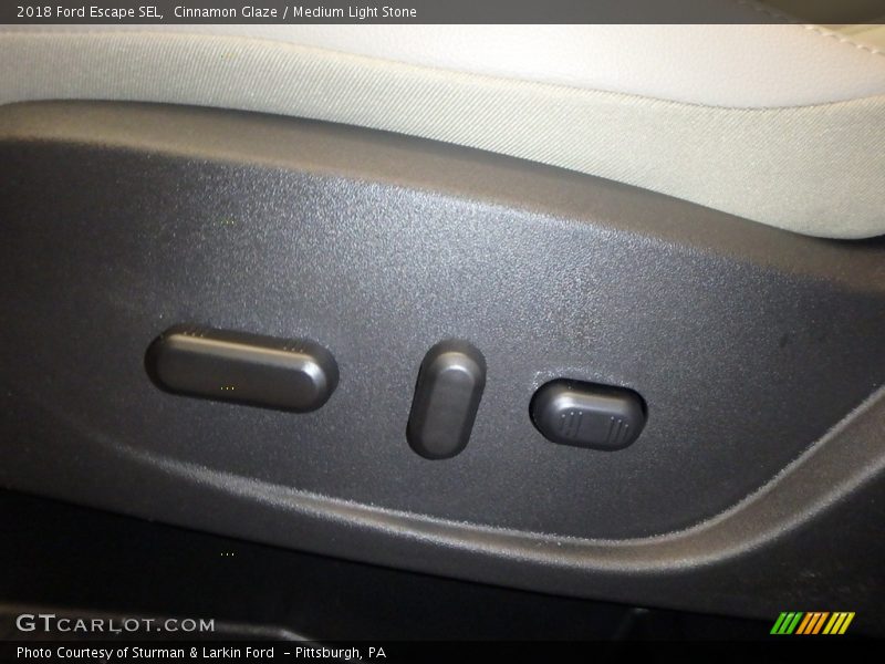 Cinnamon Glaze / Medium Light Stone 2018 Ford Escape SEL