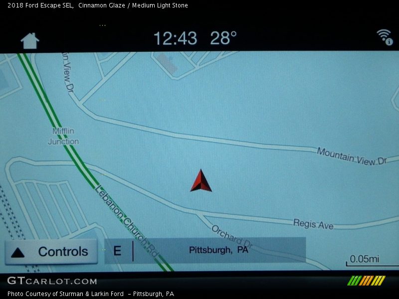 Cinnamon Glaze / Medium Light Stone 2018 Ford Escape SEL