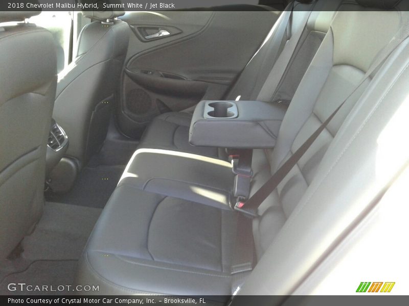 Summit White / Jet Black 2018 Chevrolet Malibu Hybrid