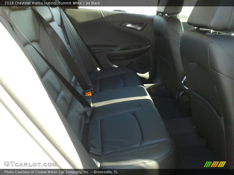 Summit White / Jet Black 2018 Chevrolet Malibu Hybrid