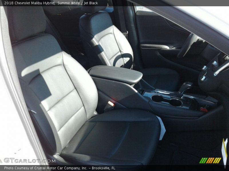 Summit White / Jet Black 2018 Chevrolet Malibu Hybrid
