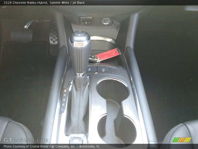 Summit White / Jet Black 2018 Chevrolet Malibu Hybrid