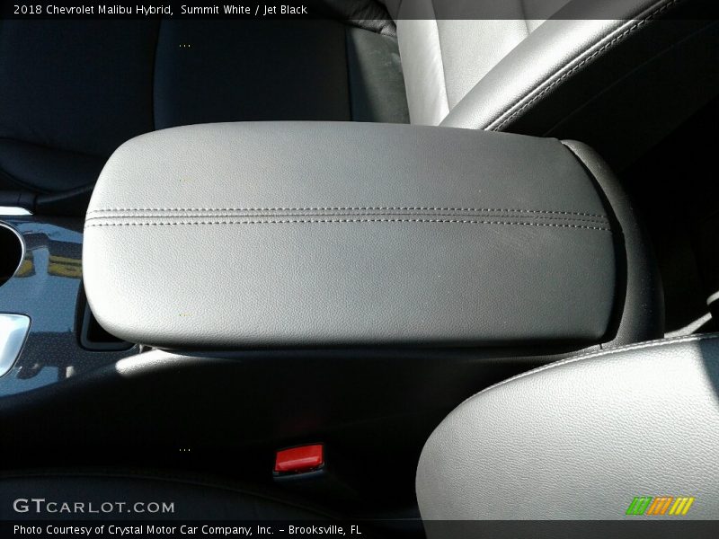 Summit White / Jet Black 2018 Chevrolet Malibu Hybrid