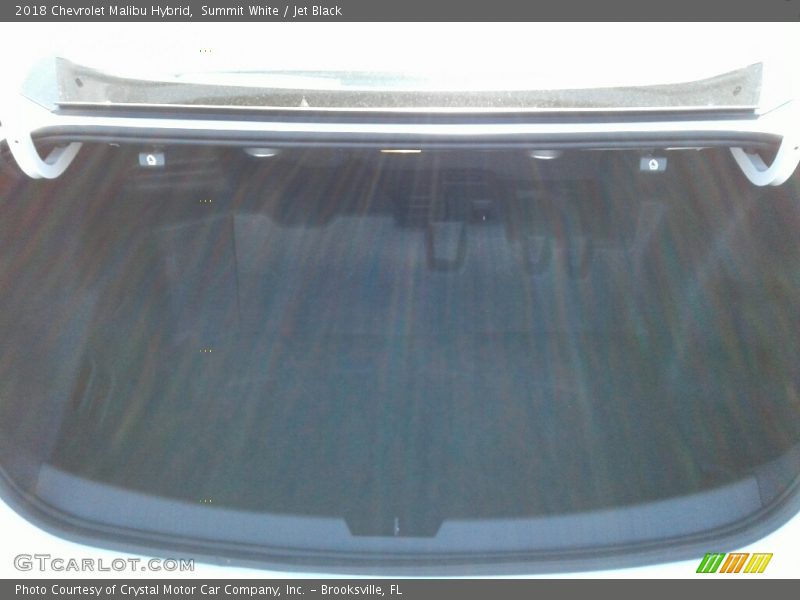 Summit White / Jet Black 2018 Chevrolet Malibu Hybrid