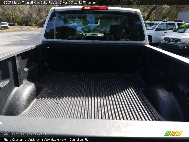 Radiant Silver / Graphite/Titanium 2005 Nissan Titan LE King Cab