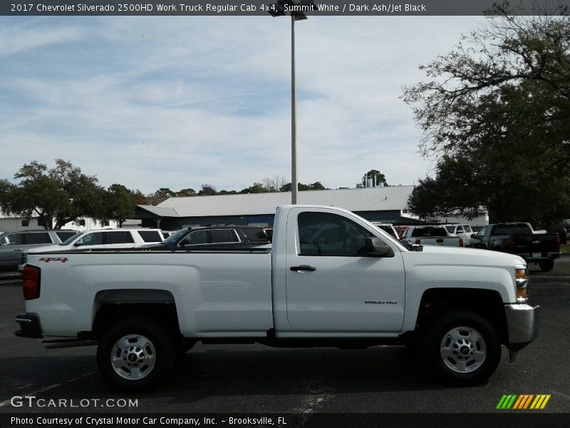 Summit White / Dark Ash/Jet Black 2017 Chevrolet Silverado 2500HD Work Truck Regular Cab 4x4