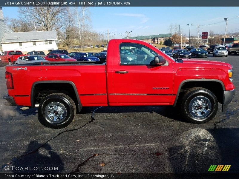 Fire Red / Jet Black/Dark Ash 2014 GMC Sierra 1500 Regular Cab 4x4