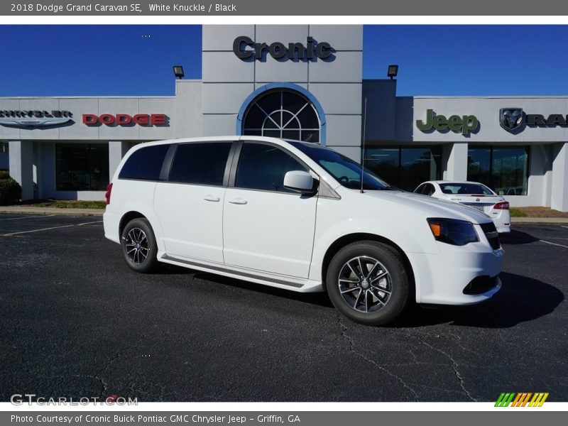 White Knuckle / Black 2018 Dodge Grand Caravan SE