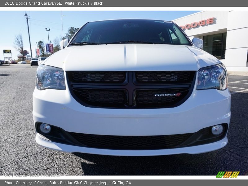 White Knuckle / Black 2018 Dodge Grand Caravan SE