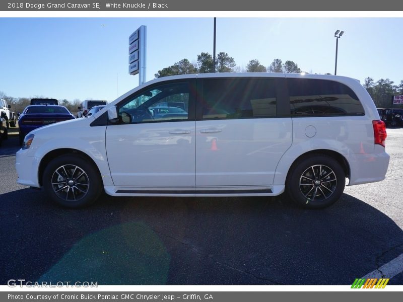 White Knuckle / Black 2018 Dodge Grand Caravan SE
