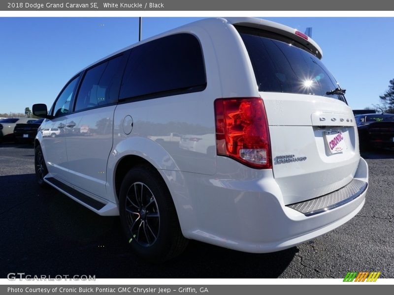White Knuckle / Black 2018 Dodge Grand Caravan SE