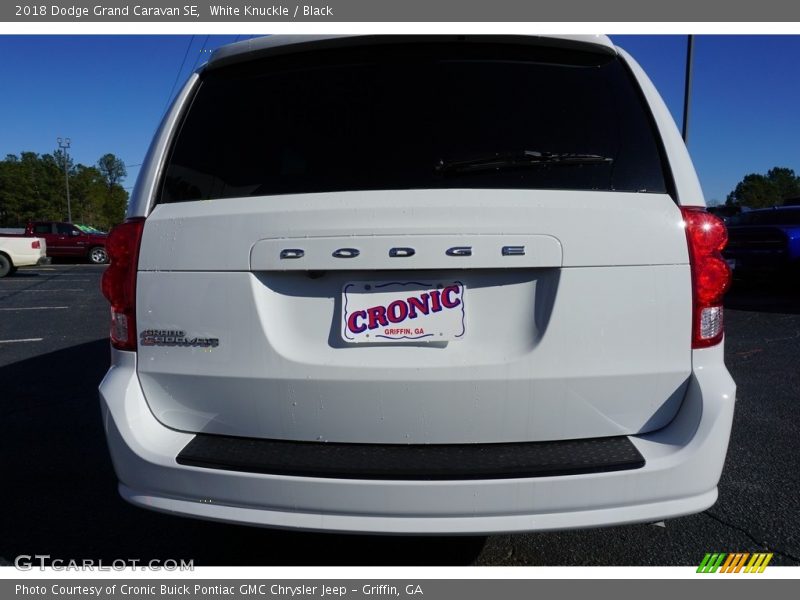 White Knuckle / Black 2018 Dodge Grand Caravan SE